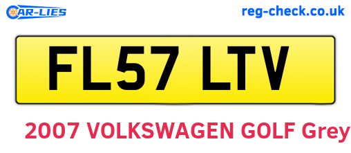 FL57LTV are the vehicle registration plates.