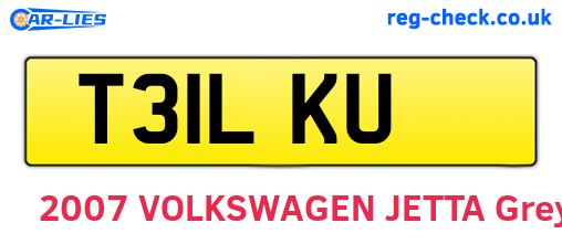 T31LKU are the vehicle registration plates.