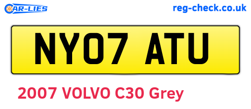 NY07ATU are the vehicle registration plates.