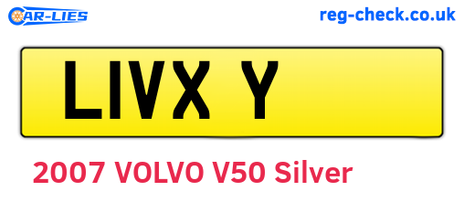 L1VXY are the vehicle registration plates.