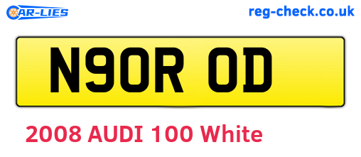 N90ROD are the vehicle registration plates.