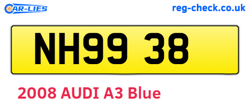NH9938 are the vehicle registration plates.