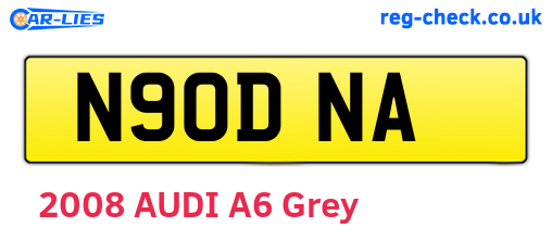 N90DNA are the vehicle registration plates.