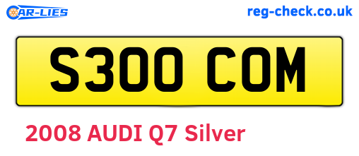 S300COM are the vehicle registration plates.