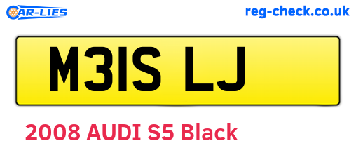 M31SLJ are the vehicle registration plates.