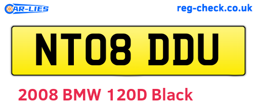 NT08DDU are the vehicle registration plates.