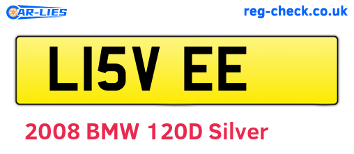 L15VEE are the vehicle registration plates.