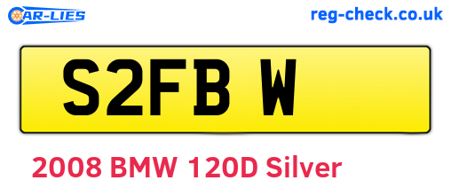 S2FBW are the vehicle registration plates.