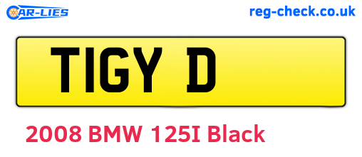 T1GYD are the vehicle registration plates.