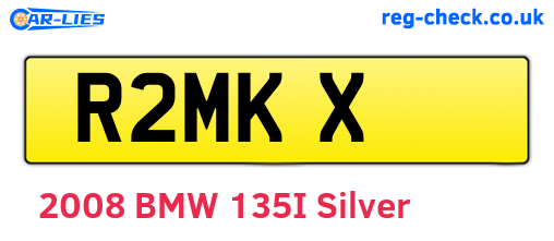 R2MKX are the vehicle registration plates.