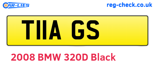 T11AGS are the vehicle registration plates.