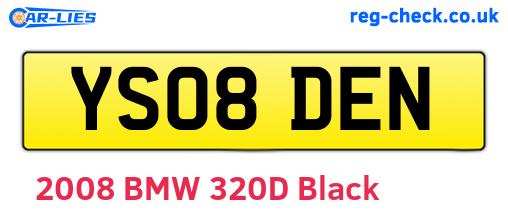 YS08DEN are the vehicle registration plates.