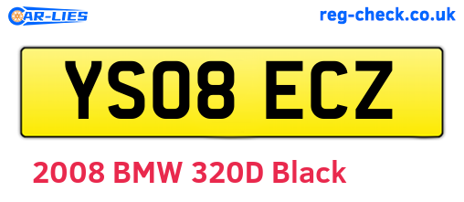 YS08ECZ are the vehicle registration plates.