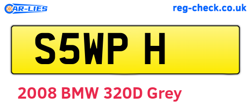 S5WPH are the vehicle registration plates.