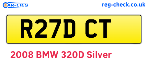 R27DCT are the vehicle registration plates.