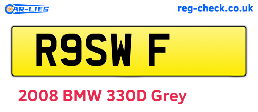 R9SWF are the vehicle registration plates.