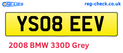 YS08EEV are the vehicle registration plates.