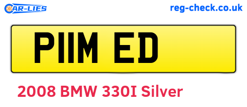P11MED are the vehicle registration plates.