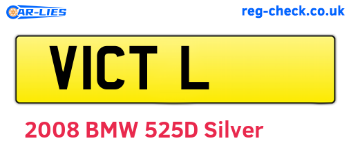 V1CTL are the vehicle registration plates.