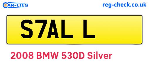 S7ALL are the vehicle registration plates.