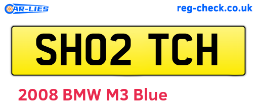 SH02TCH are the vehicle registration plates.
