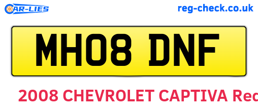MH08DNF are the vehicle registration plates.