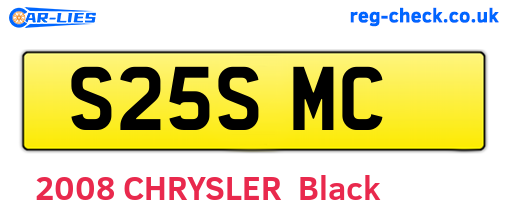 S25SMC are the vehicle registration plates.