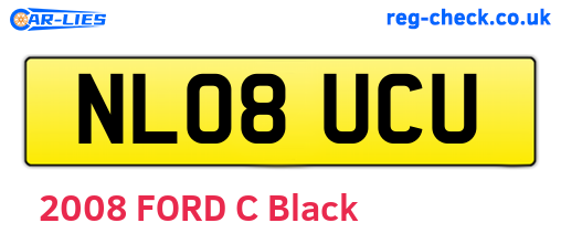 NL08UCU are the vehicle registration plates.