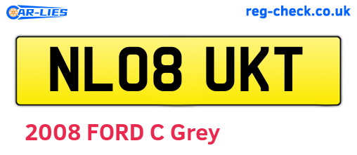 NL08UKT are the vehicle registration plates.