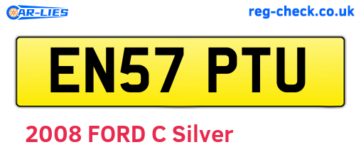 EN57PTU are the vehicle registration plates.