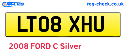 LT08XHU are the vehicle registration plates.