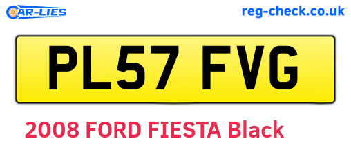 PL57FVG are the vehicle registration plates.