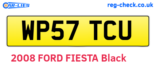 WP57TCU are the vehicle registration plates.