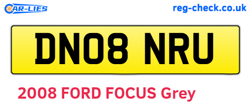 DN08NRU are the vehicle registration plates.