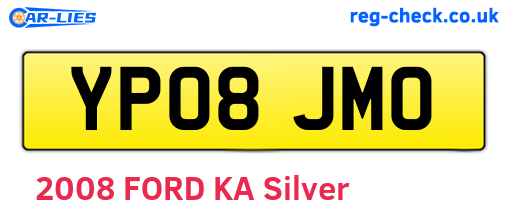 YP08JMO are the vehicle registration plates.