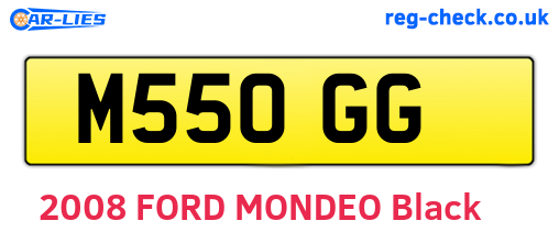 M55OGG are the vehicle registration plates.