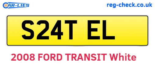 S24TEL are the vehicle registration plates.