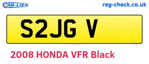 S2JGV are the vehicle registration plates.