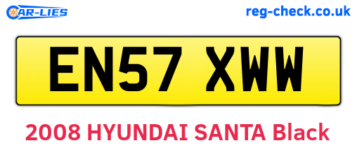 EN57XWW are the vehicle registration plates.