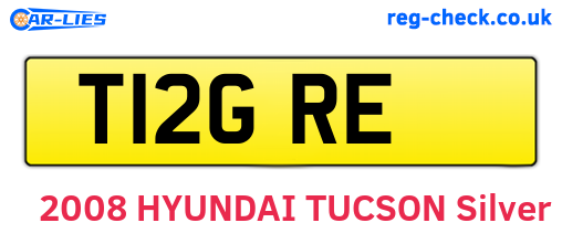 T12GRE are the vehicle registration plates.