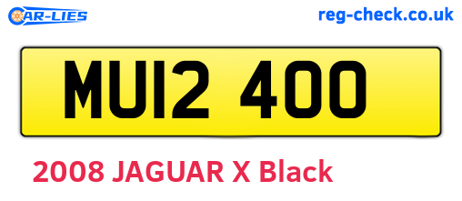 MUI2400 are the vehicle registration plates.