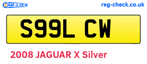 S99LCW are the vehicle registration plates.