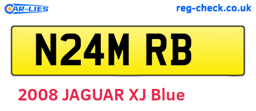 N24MRB are the vehicle registration plates.