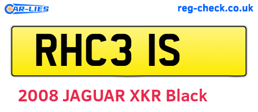 RHC31S are the vehicle registration plates.