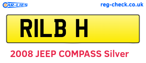 R1LBH are the vehicle registration plates.