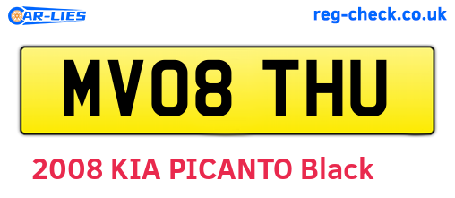MV08THU are the vehicle registration plates.
