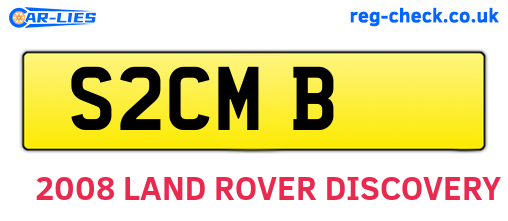 S2CMB are the vehicle registration plates.