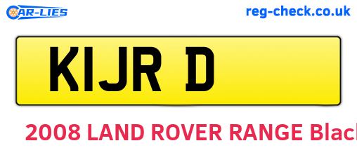 K1JRD are the vehicle registration plates.