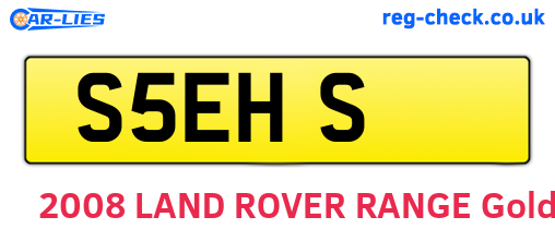 S5EHS are the vehicle registration plates.