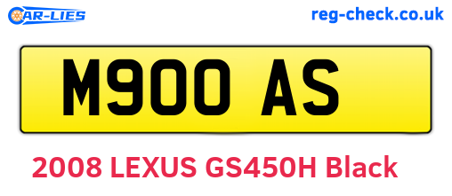 M90OAS are the vehicle registration plates.